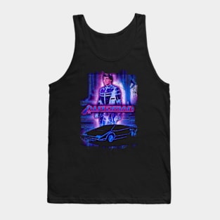 Digital Hero Automan T-Shirt - Embrace the Futuristic Adventure of the Classic TV Series Tank Top